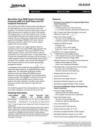 ISL6323ACRZ-TR5381 Datasheet Cover