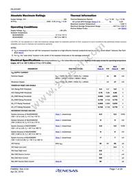 ISL6334DIRZ-T Datasheet Page 7