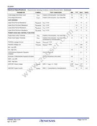 ISL6444CAZ-T Datasheet Page 5