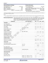 ISL6445IAZ Datasheet Page 4