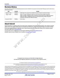 ISL6446AIAZ-TK Datasheet Page 21