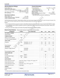 ISL6520BIR-T Datasheet Page 3