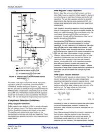 ISL6529CR-T Datasheet Page 15