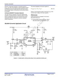 ISL6529CR-T Datasheet Page 17