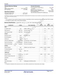 ISL6536IB-T Datasheet Page 3