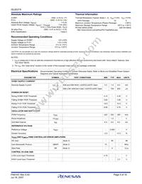 ISL6537ACR-T Datasheet Page 5