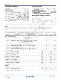 ISL6540ACRZ Datasheet Page 6