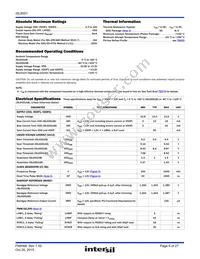ISL6551IR-T Datasheet Page 6