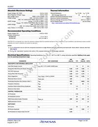 ISL6567IRZ-TS2698 Datasheet Page 5