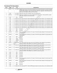 ISL6580CR-T Datasheet Page 4