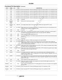 ISL6580CR-T Datasheet Page 5