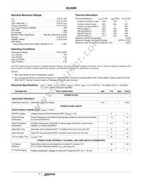 ISL6580CR-T Datasheet Page 6