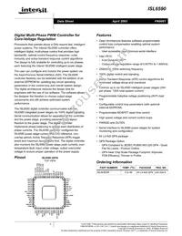 ISL6590DR-T Datasheet Cover