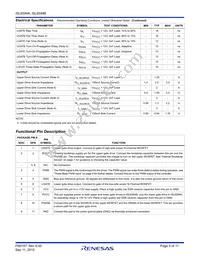 ISL6594BCRZ-T Datasheet Page 5