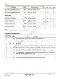 ISL6594DCBZ-T Datasheet Page 5