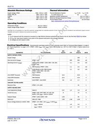 ISL6719ARZ-T Datasheet Page 4