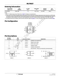 ISL76627ABZ Datasheet Page 2