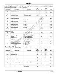 ISL76627ABZ Datasheet Page 4