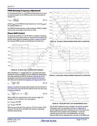 ISL78171ARZ Datasheet Page 14