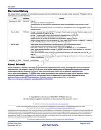 ISL78200AVEZ-T Datasheet Page 21