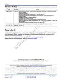 ISL78201AVEZ-TR5506 Datasheet Page 22