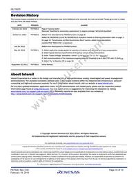 ISL78205AVEZ-T Datasheet Page 18