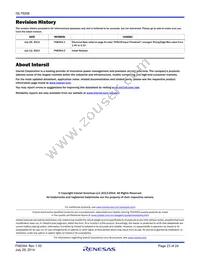 ISL78208ARZ Datasheet Page 23