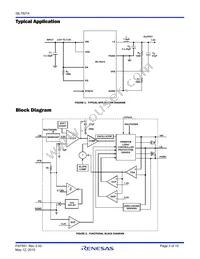 ISL78214ARZ-T Datasheet Page 3