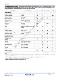 ISL78215AUZ Datasheet Page 7