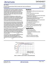 ISL78225ANEZ-T Datasheet Cover