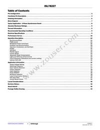 ISL78227ARZ-T7A Datasheet Page 2