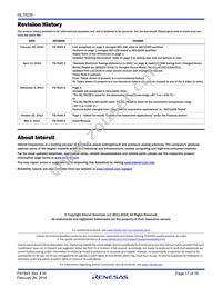 ISL78228ARZ Datasheet Page 17