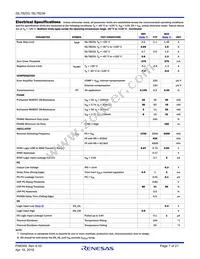 ISL78234AARZ Datasheet Page 7