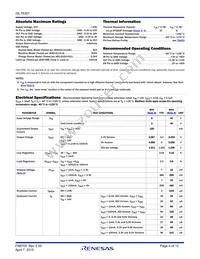 ISL78301FVEAZ Datasheet Page 4