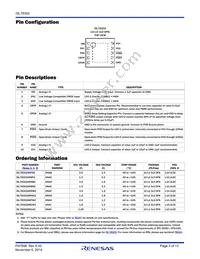 ISL78302ARFWZ-T7A Datasheet Page 3