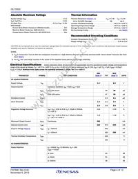 ISL78302ARFWZ-T7A Datasheet Page 4