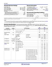 ISL78307FBEAZ-T7A Datasheet Page 4