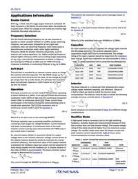ISL78419ARZ-T Datasheet Page 11