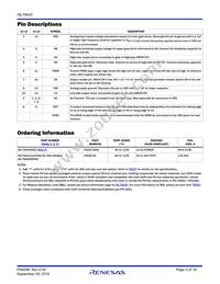 ISL78420ARTBZ-T Datasheet Page 3