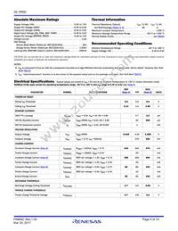 ISL78692-1CR3Z Datasheet Page 5