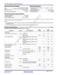 ISL80019AIRZ-T7A Datasheet Page 7