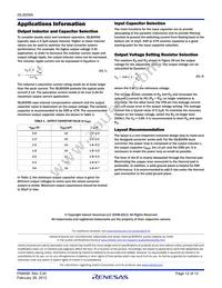 ISL8009BIRZ-T Datasheet Page 12