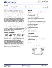 ISL8011IRZ-T Datasheet Cover