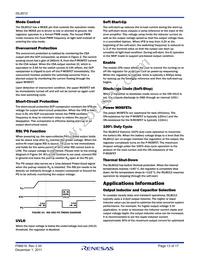 ISL8012IRZ-T7A Datasheet Page 13