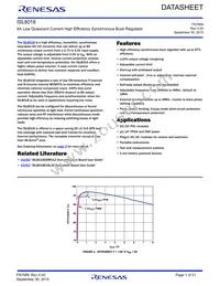 ISL8018IRAJZ Datasheet Cover