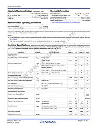 ISL8024IRTAJZ-T7 Datasheet Page 6