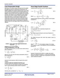 ISL8024IRTAJZ-T7 Datasheet Page 17