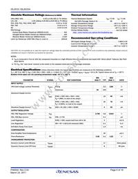 ISL8033AIRZ-T Datasheet Page 6