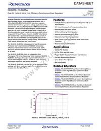 ISL8036AIRZ-T Datasheet Cover