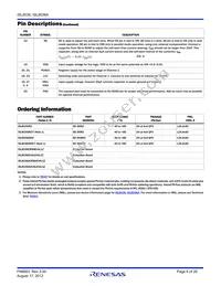 ISL8036AIRZ-T Datasheet Page 6